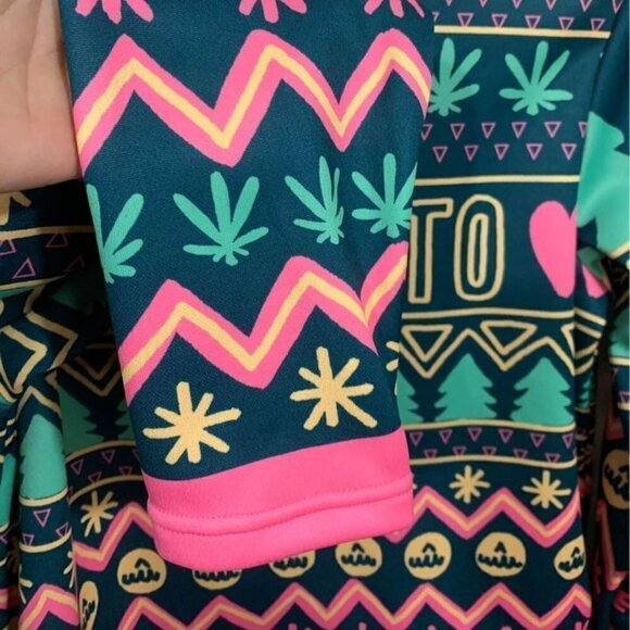 Atac sportswear “PALMETTO” sweatshirt. Size small. Stunning colours. Crew neck. - Picture 4 of 9